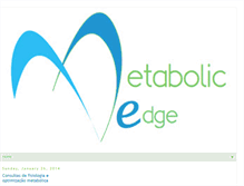 Tablet Screenshot of metabolicedge.net